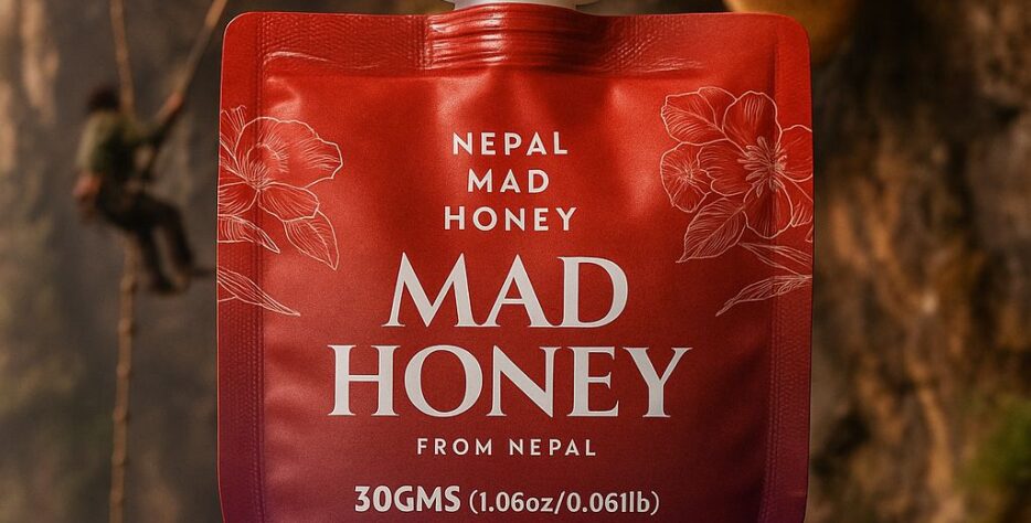 Nepal Mad Honey stands out in the world of natural products for several reasons. Unlike ordinary honey, this rare variety is created by giant Himalayan honeybees, Apis laboriosa, who thrive at altitudes as high as 4,200 meters (13,779 feet). These bees collect nectar from the wild Rhododendron flowers, which contain a unique compound known as grayanotoxin. This toxin is what gives Nepal Mad Honey its famous psychoactive effects.