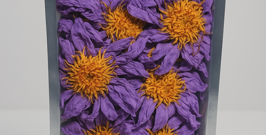 Experience the powerful and limitless benefits of our hand-grown Egyptian Blue Lotus! Cultivated, Harvested, and Shade-Dried at a 100% organic farm in Srilanka, our Blue Lotus is a labor of love. Every order is hand packed and carefully selected to provide you only with the most pure & highest quality product.